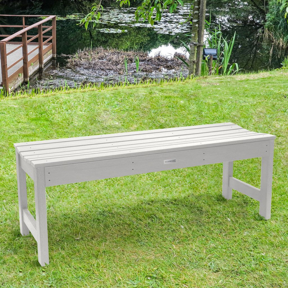 Lehigh Picnic Bench, White, 4'