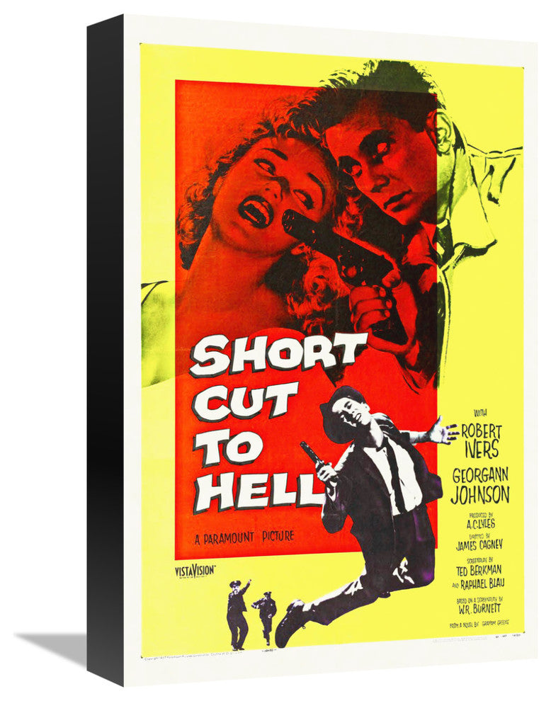 "Short Cut To Hell" Stretched Canvas Giclee by Hollywood Photo Archive, 11x16"