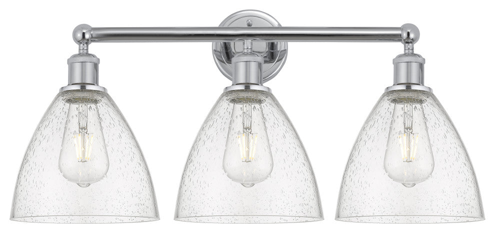 Innovations 616-3W-PC-GBD-754 3 Light Bath Vanity Light, Polished Chrome
