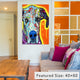 "Great Dane" Wrapped Canvas Art Print, 26x18x1.5