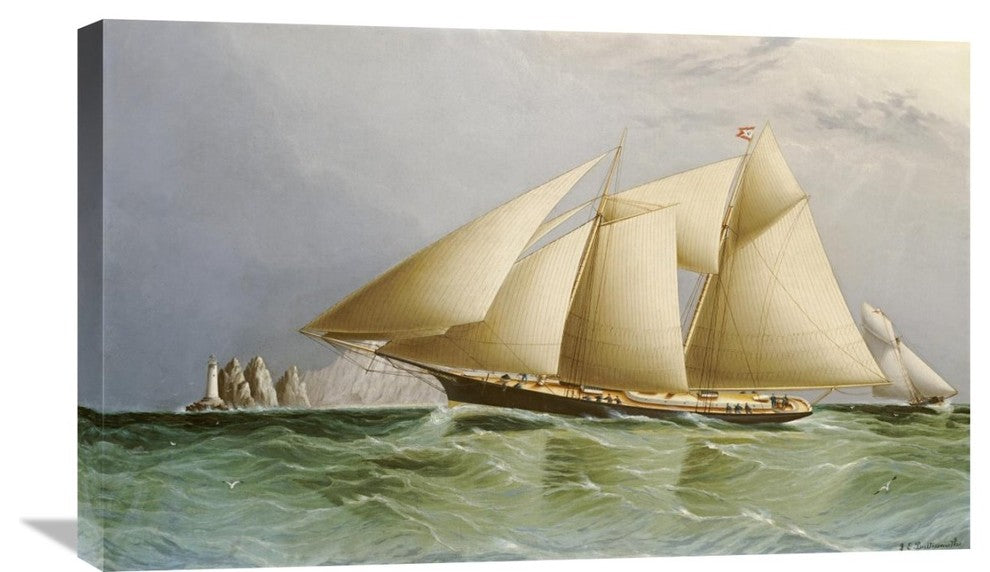 "Vesta Off The Needles" Canvas Giclee by James E. Buttersworth, 30"x19"