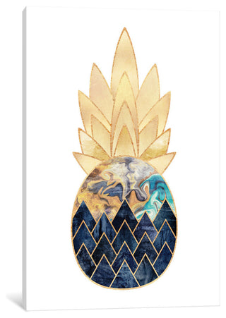 "Precious Pineapple I" by Elisabeth Fredriksson, Canvas Print, 26"x18"