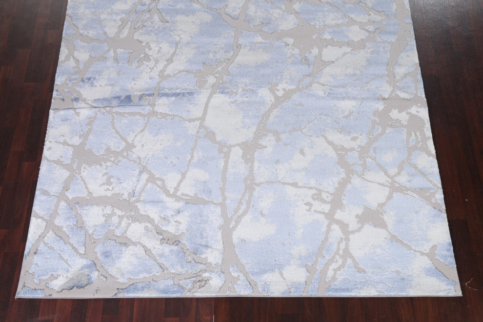 Turkish Oriental Abstract Transitional Rug Contemporary Carpet 8x10