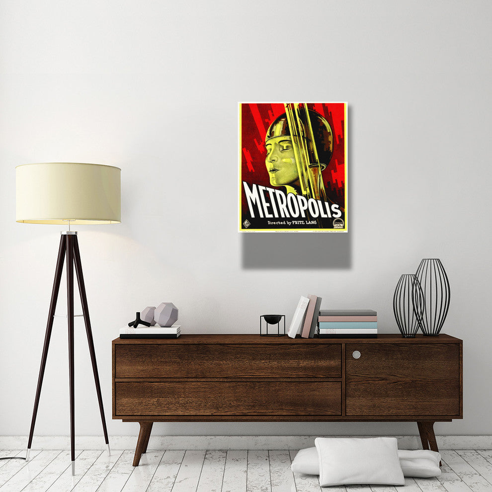 "Metropolis 1927" Stretched Canvas Giclee by Hollywood Photo Archive, 27x40"