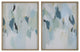 Uttermost 32282 Seabreeze Abstract Framed Canvas Prints 2-Piece Set
