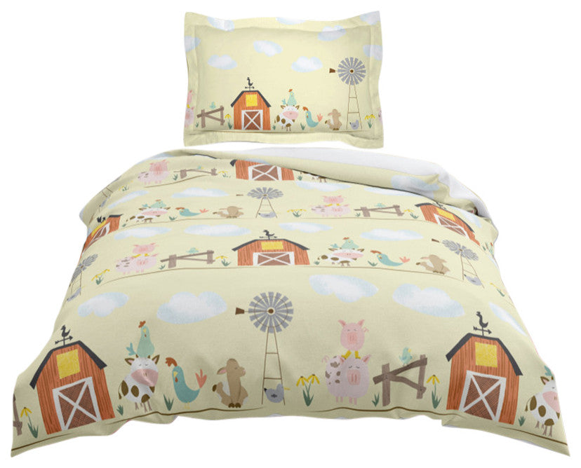 Farm Yard Gathering Comforter