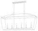 Hudson Valley Bryant Six Light Island Pendant 8348-WP