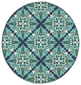 Meridian 2206B, Blue/Green, 8'6"x13'0"