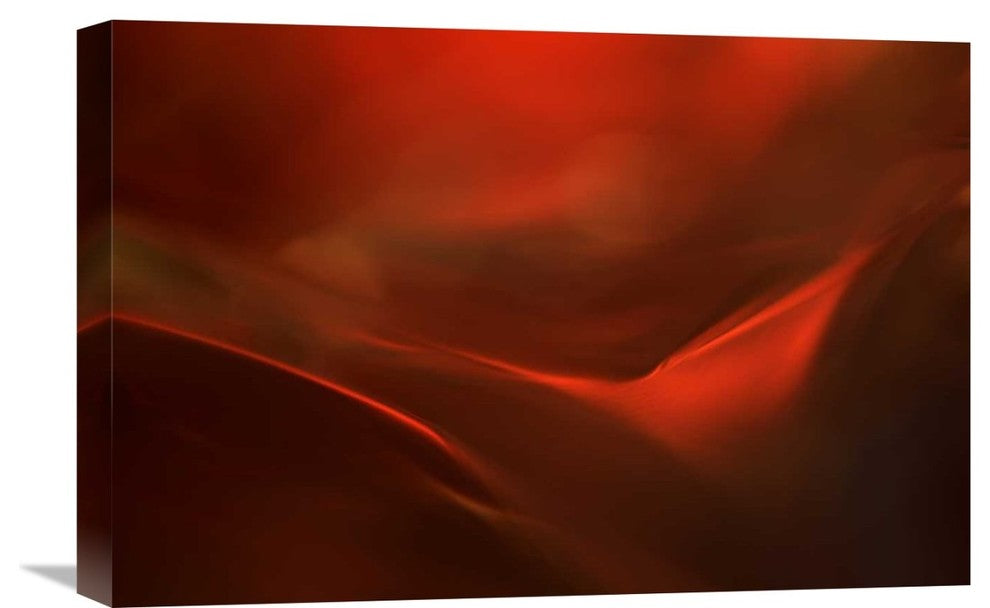 "The Red Valley" Stretched Canvas Giclee by Heidi Westum, 22x15"