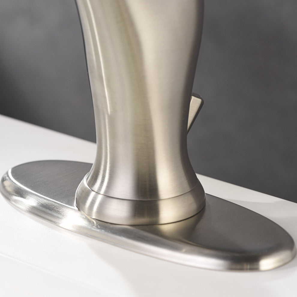 Ultra Faucets UF3521X Single Handle Bathroom Faucet, Brushed Nickel