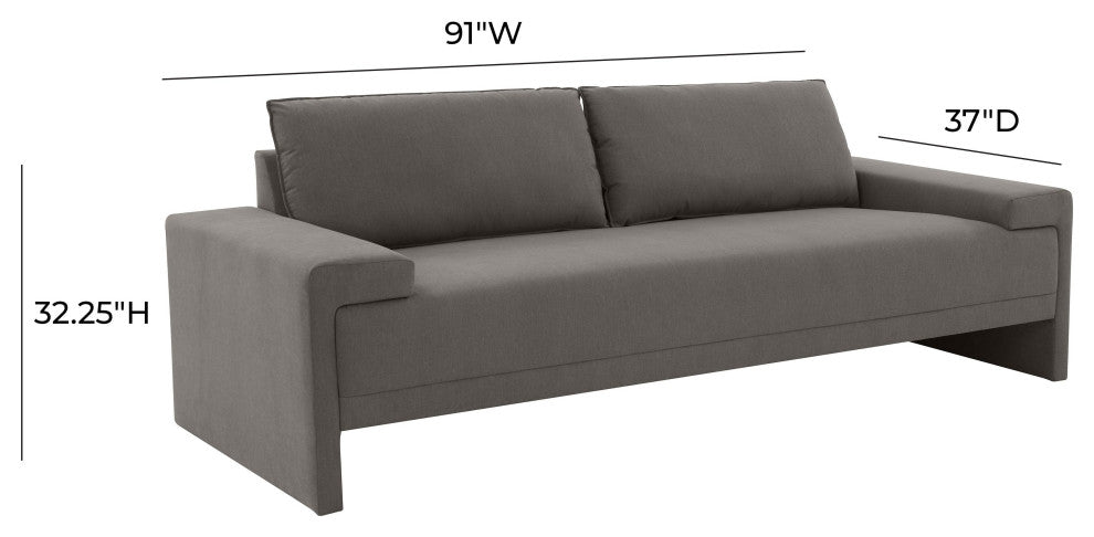 Maeve Slate Sofa