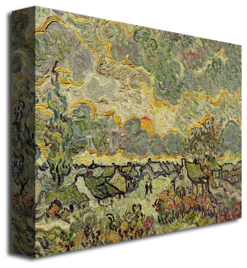 'Autumn Landscape' Canvas Art by Vincent van Gogh