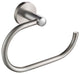Elie Bathroom Towel Ring, Brushed Nickel