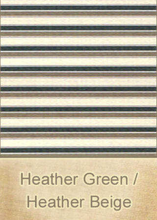 Heather Green and Beige Large Backrest Pillows, Set of 2