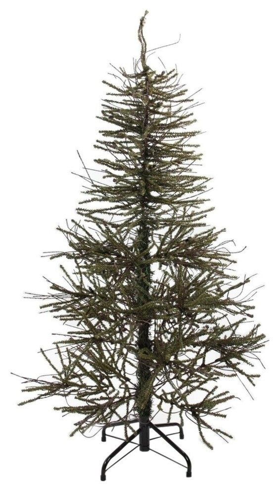 4'x28" Warsaw Twig Artificial Christmas Tree, Unlit