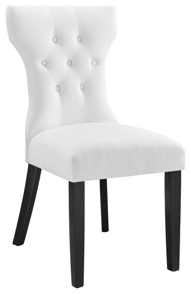 Silhouette Dining Side Chair, White