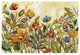 "Rain Forest Floral" Digital Paper Print by Silvia Vassileva, 50"x34"