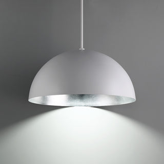 Modern Forms Yolo 26" LED Pendant in Silver Leaf