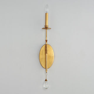 Maxim 12741 Eden 26" Tall Wall Sconce - Charcoal Gold Leaf