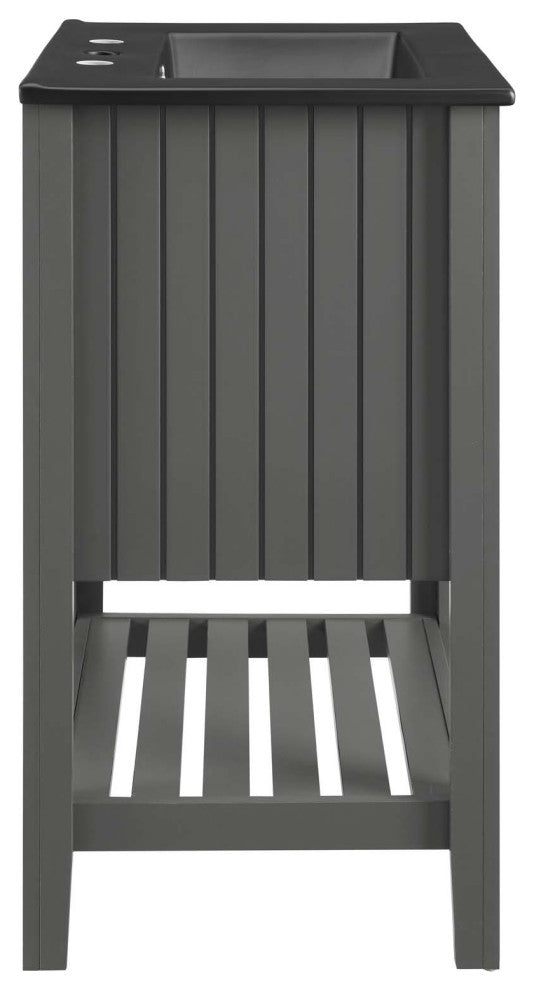 Prestige 24" Bathroom Vanity - Gray Black