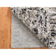 Ivory, 100% Wool, Hand Knotted, Salt and Pepper Design Square Rug, 1'9"x1'9"