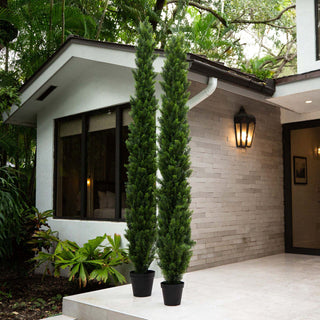 Lifestyle/environment; product shown on front steps/porch