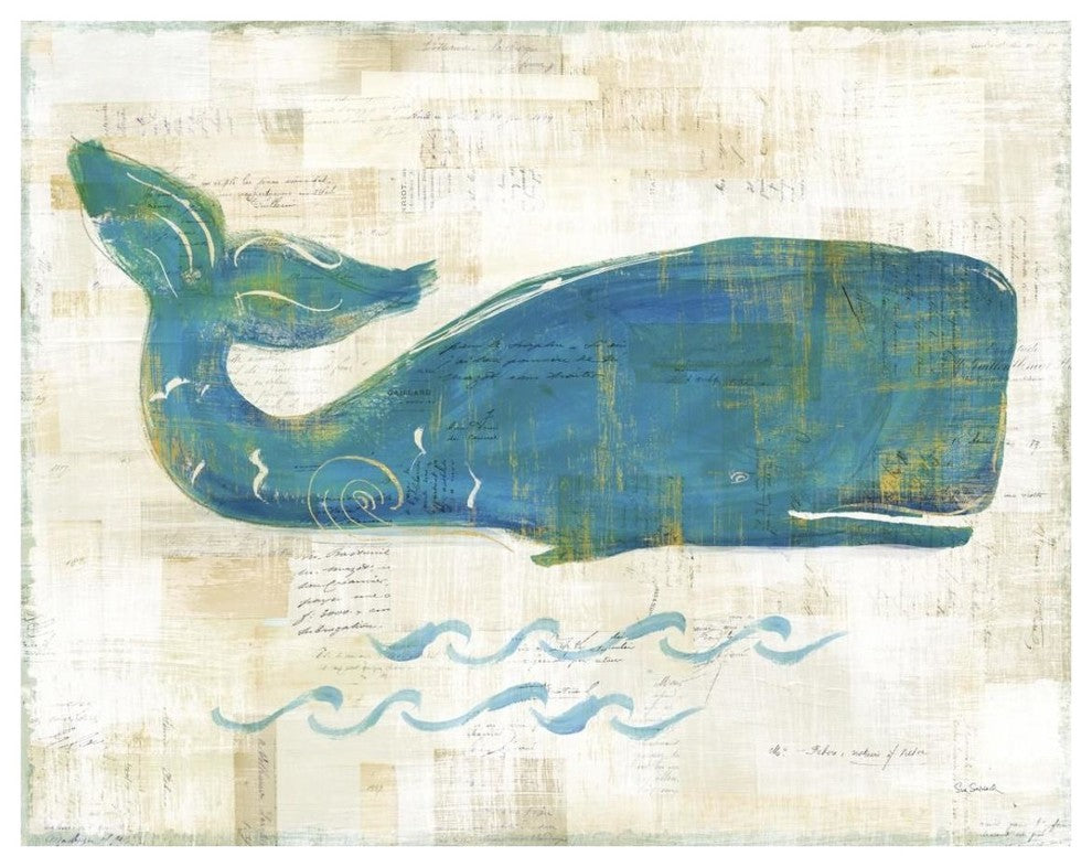"On the Waves I" Digital Paper Print by Sue Schlabach, 30"x24"