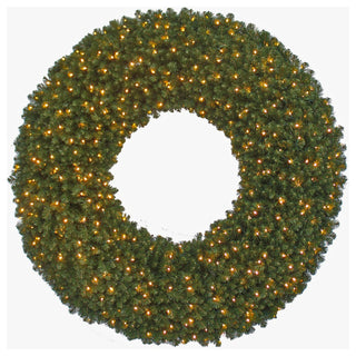 Kurt Adler 72" Pre-Lit Commercial Wreath