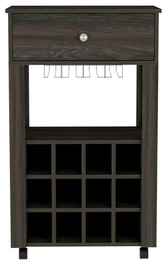 Bar Cart Bayamon, Living Room, Espresso