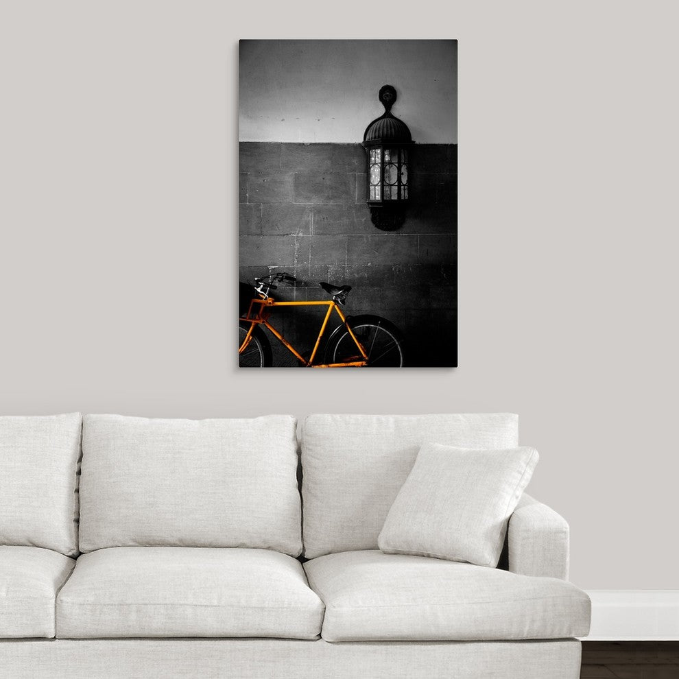 "Cambridge Cadillac" Wrapped Canvas Art Print, 24"x36"x1.5"
