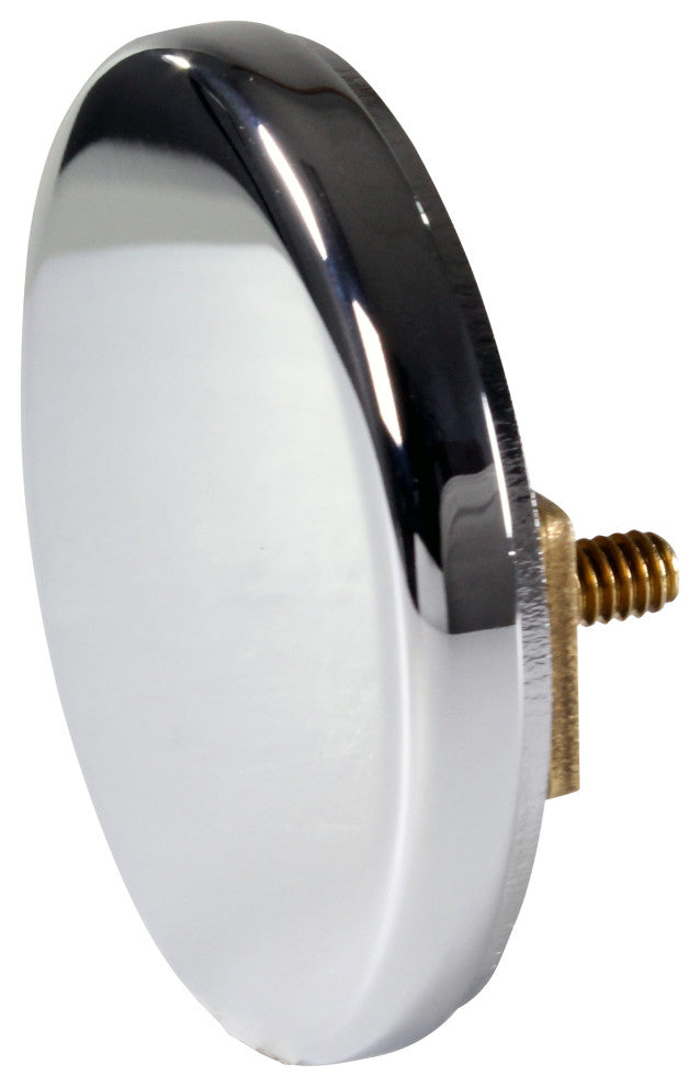 Illusionary Overflow 12" & 4" Sch. 40 PVC Bath Waste and Overflow Lift, Polished Chrome