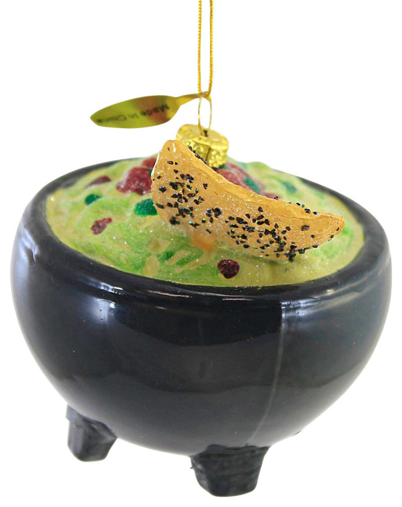 Holiday I Am So Extra Glass Ornament Food Snack Avocado Go8328