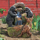 Grizzly Gulch Black Bear Sculptural Fountain