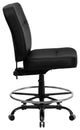 Big and Tall Office Chair WL-735SYG-BK-LEA-D-GG
