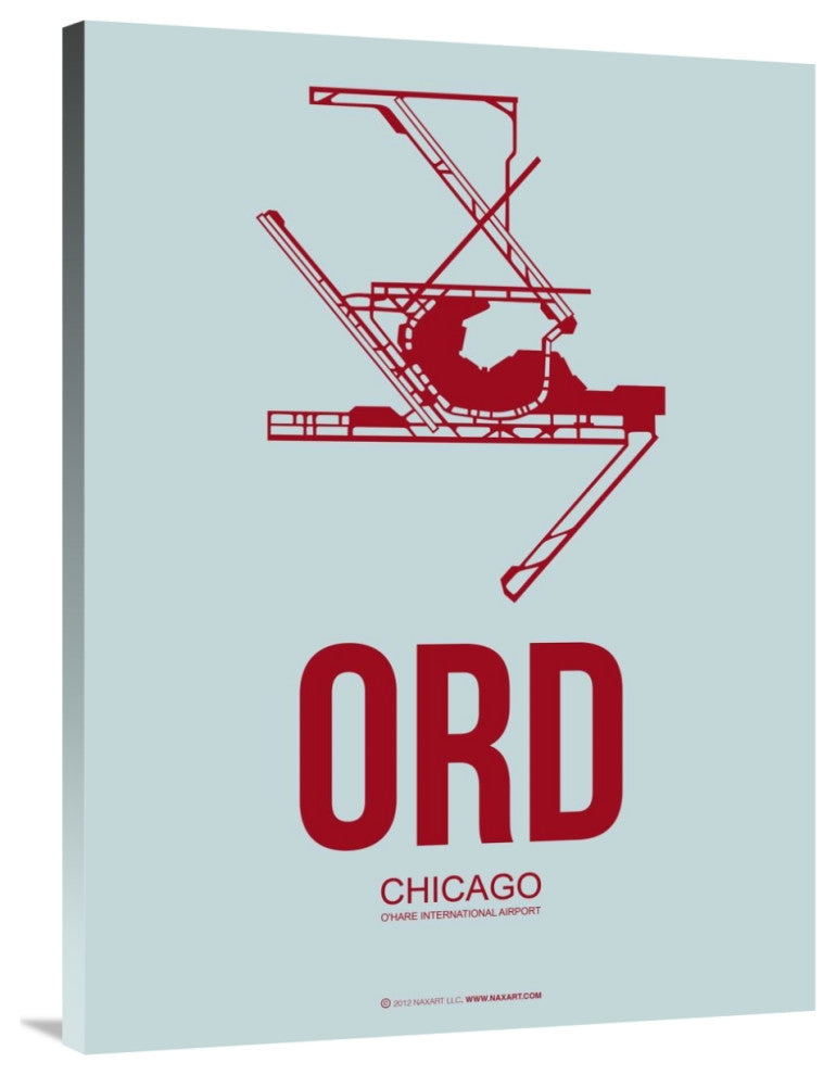 "ORD Chicago Poster 3" Fine Art Print