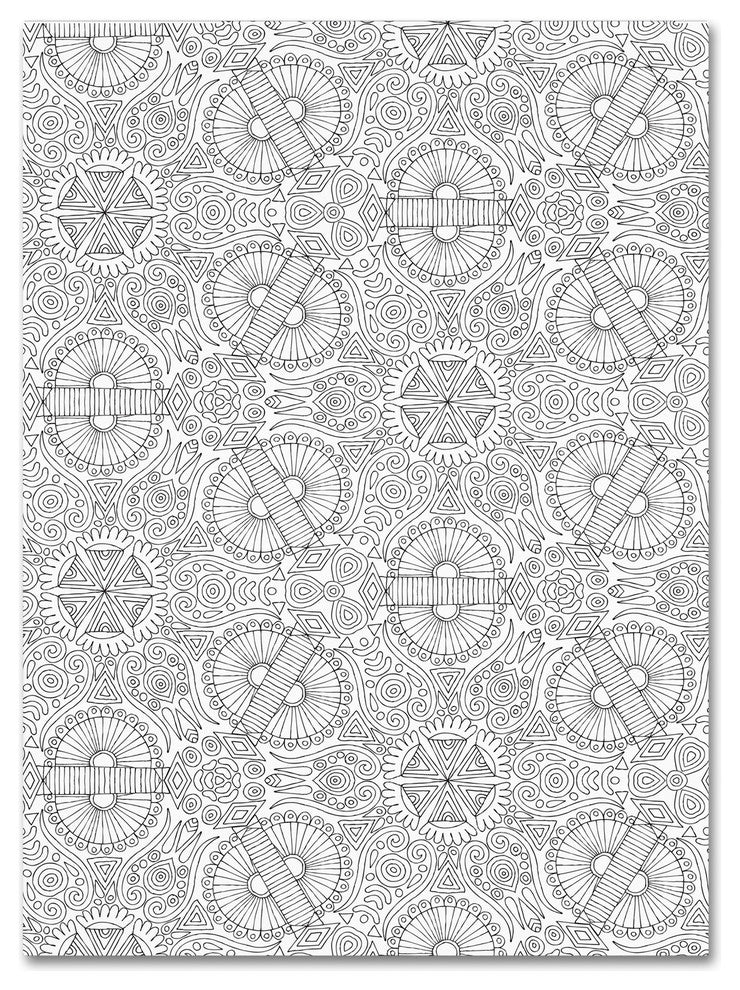Hello Angel ''Kaleidoscope Three'' Canvas Art, 47x35