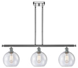 Innovations Lighting 516-3I-PC-G124-8 Athens 3 Light 36" Island Light