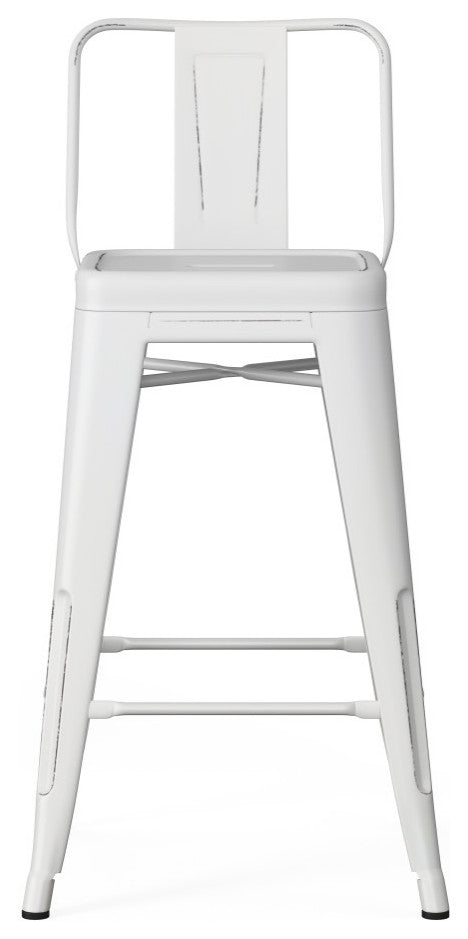 Rayne 24 inch Metal Counter Height Stool (Set of 2)