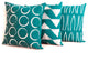 Sadza Lines Pillow Seychelles Teal