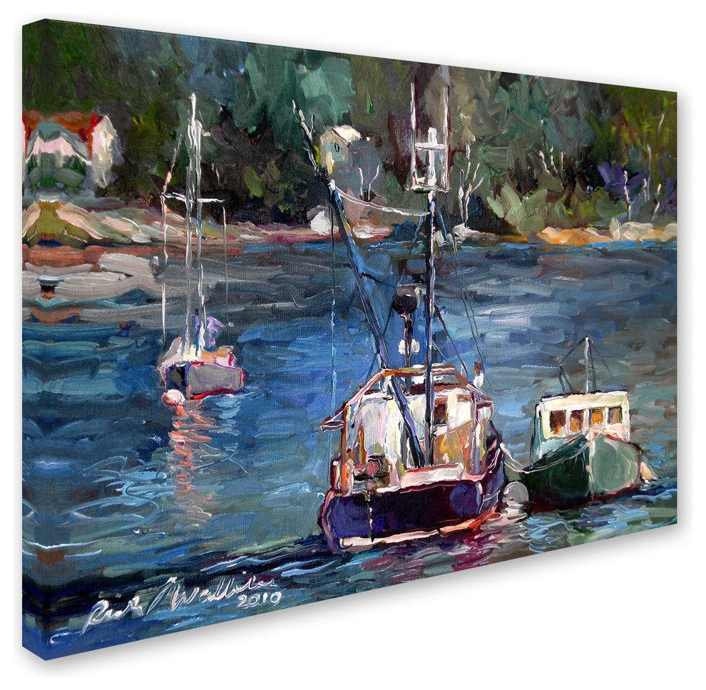 'Waiting to Ride' Canvas Art by Richard Wallich