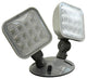 NICOR Wet Location Emergency LED Remote Dual Head Fixture