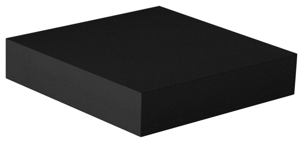 Mission Floating Shelf, Black, 10"