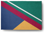 Bold Shapes Modern & Contemporary Chenille Area Rug