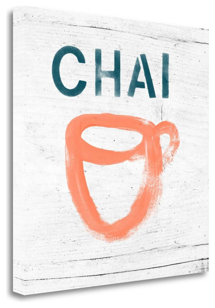 "Chai Tea" By Linda Woods, Giclee Print on Gallery Wrap Canvas, Ready to Hang