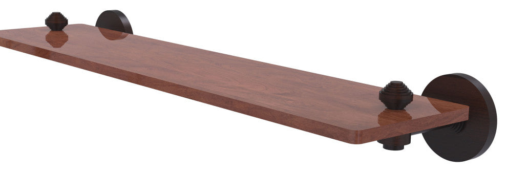 South Beach 22" Solid Wood Shelf, Venetian Bronze