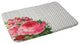 Allyson Johnson Floral Polka Dots Memory Foam Bath Mat, 17"x24"