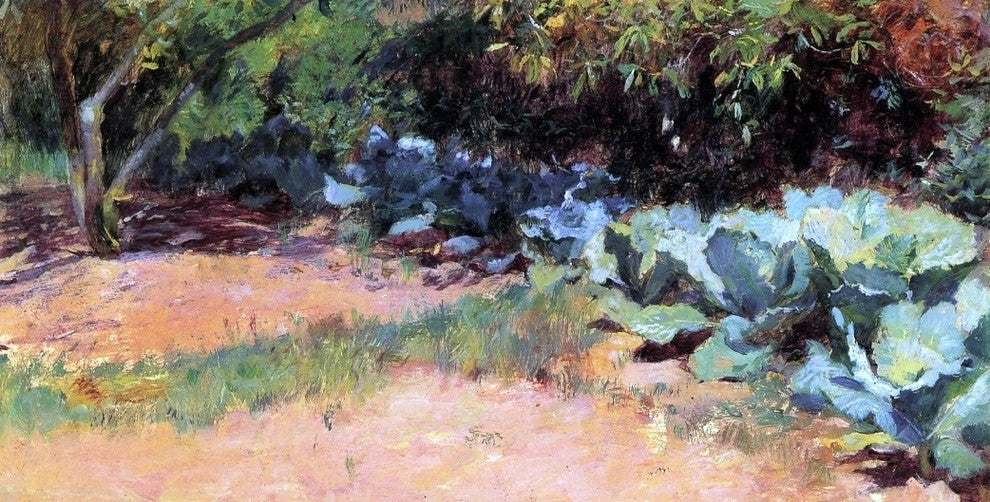 Guy Orlando Rose The Cabbage Patch, 15"x30" Wall Decal Print
