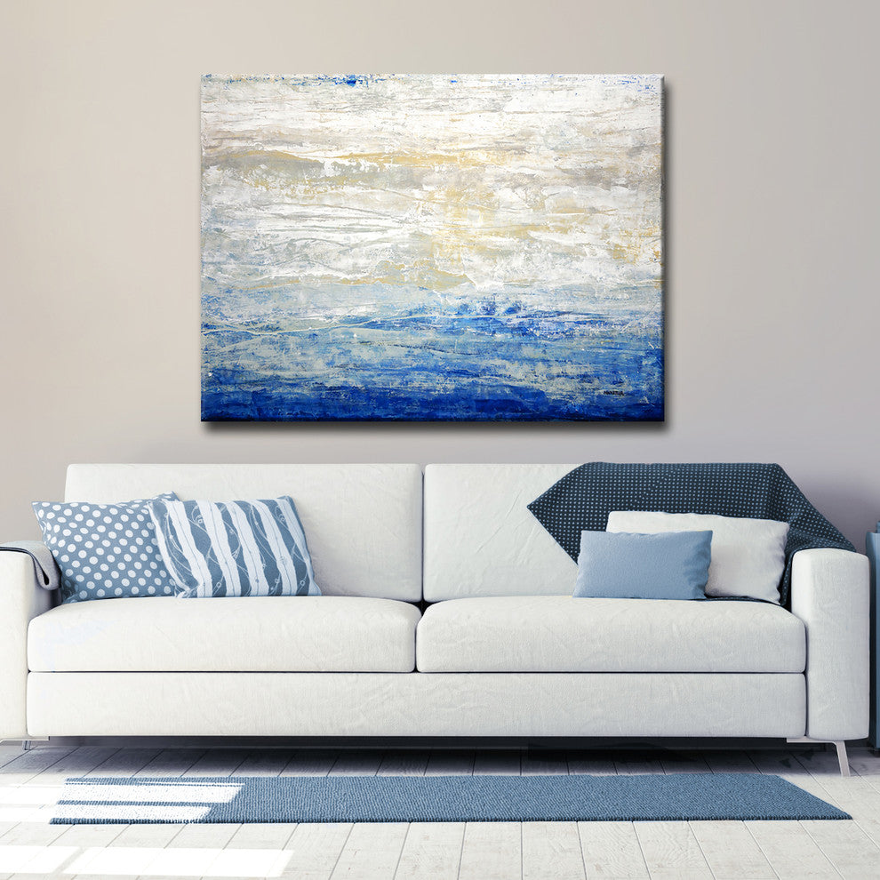 Ready2Hangart 'Crest' By Norman Wyatt, Jr Canvas Art, 16" Hx20" W