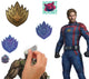 Guardians of the Galaxy 3 Peel & Stick Wall Decals