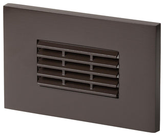 Louver Turtle Step Light-171, Painted Antique Bronze